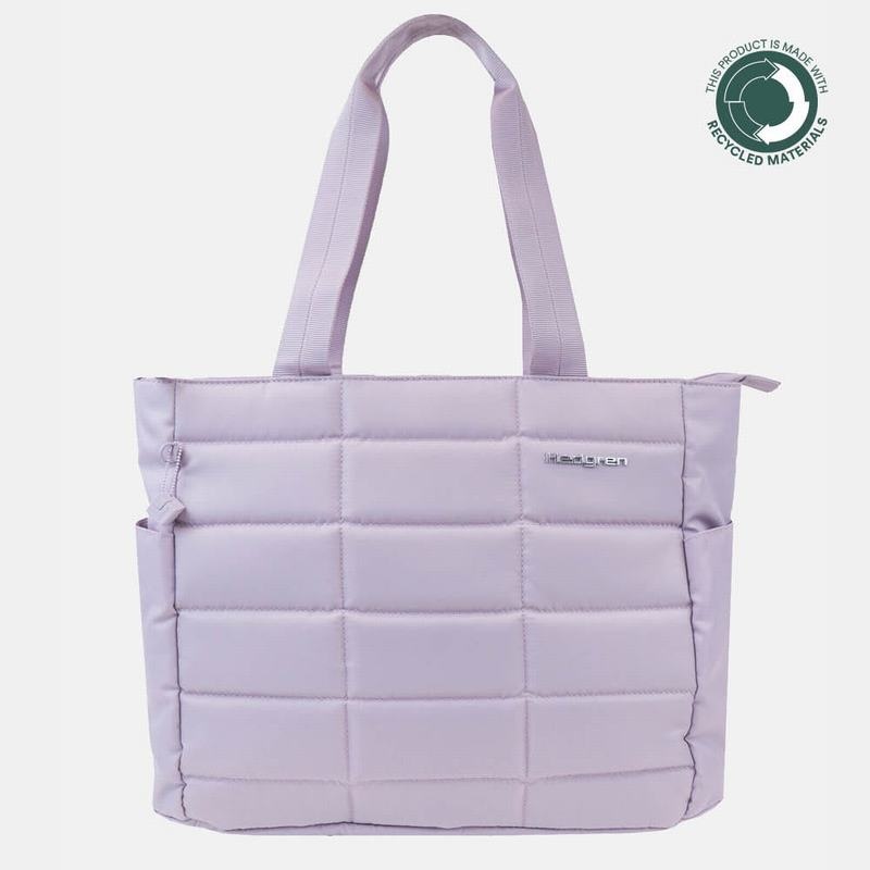 Bolso Tote Hedgren Camden Mujer Moradas Claro | WLD8884FX