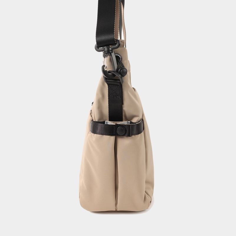 Bolso Tote Hedgren Galactic Mujer Gris Beige | HDA3730XI