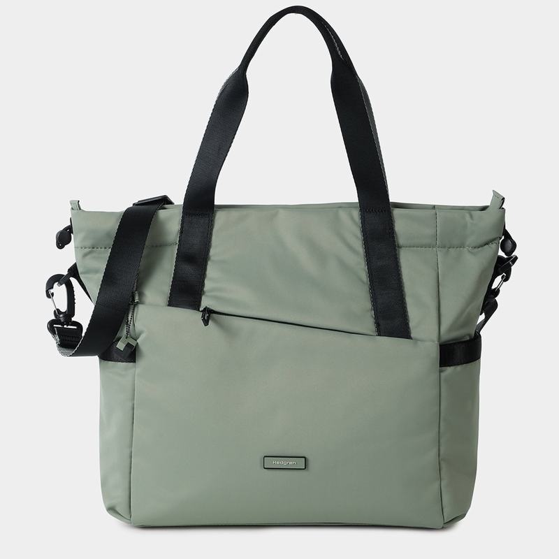 Bolso Tote Hedgren Galactic Mujer Verde | IDV2535NH