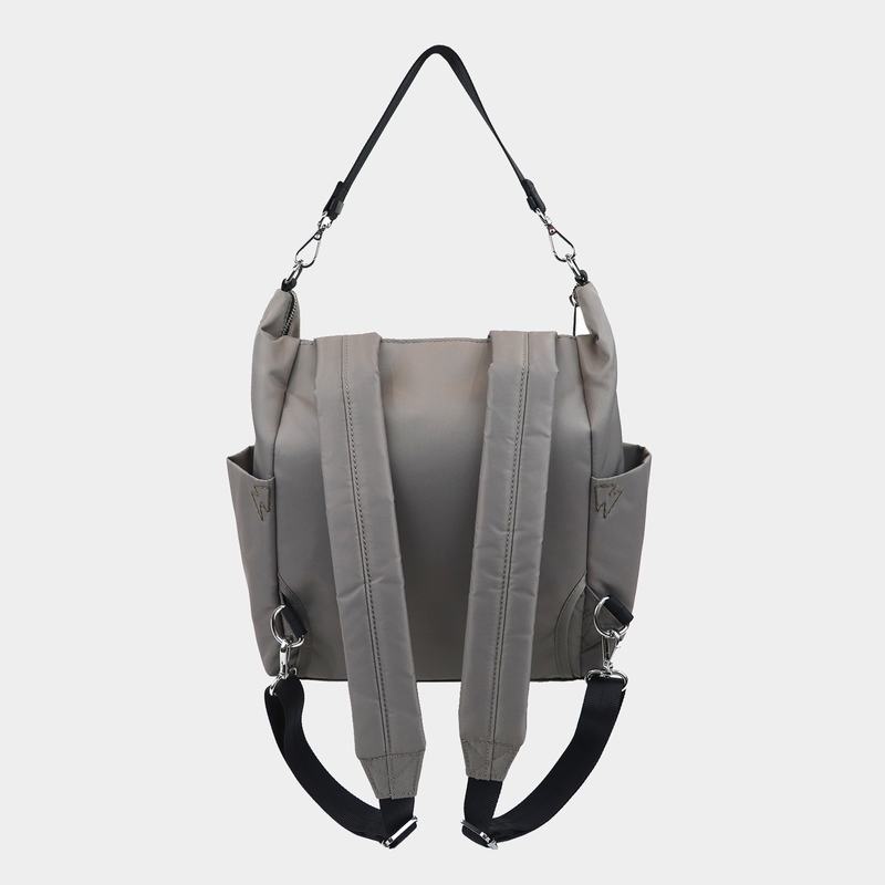 Bolso Tote Hedgren Kate Sustainably Made Convertible Mujer Gris Marrones | HOA7711XM