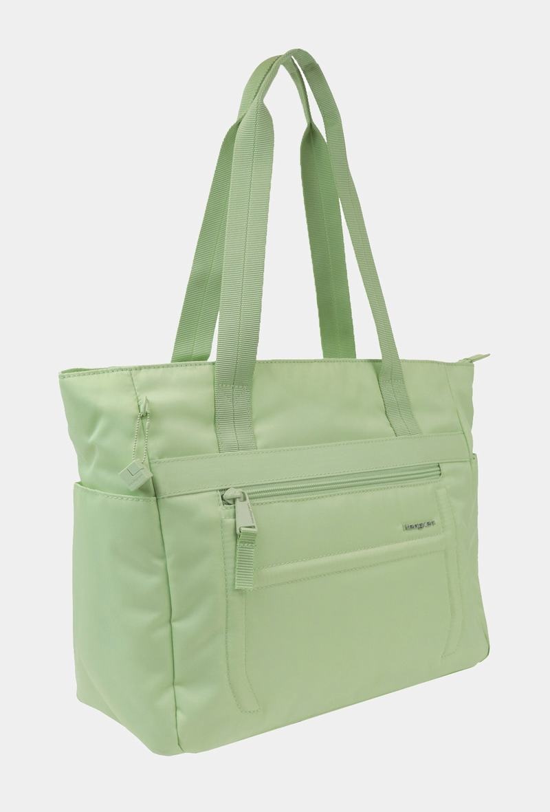 Bolso Tote Hedgren Keel Mujer Verde Claro | MKT1239ZD