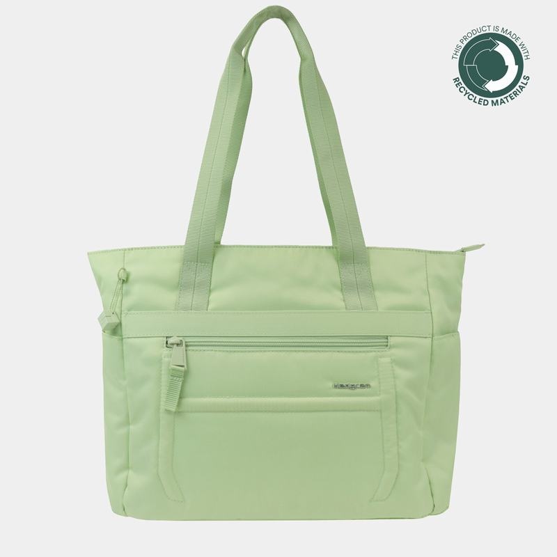 Bolso Tote Hedgren Keel Mujer Verde Claro | MKT1239ZD