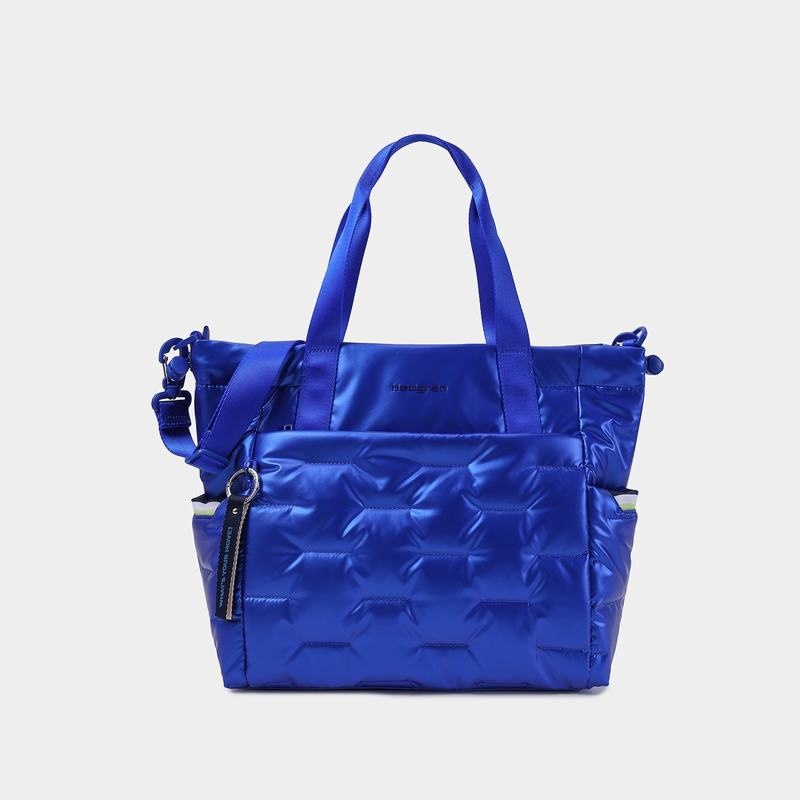 Bolso Tote Hedgren Puffer Mujer Azules | AVM6099CG