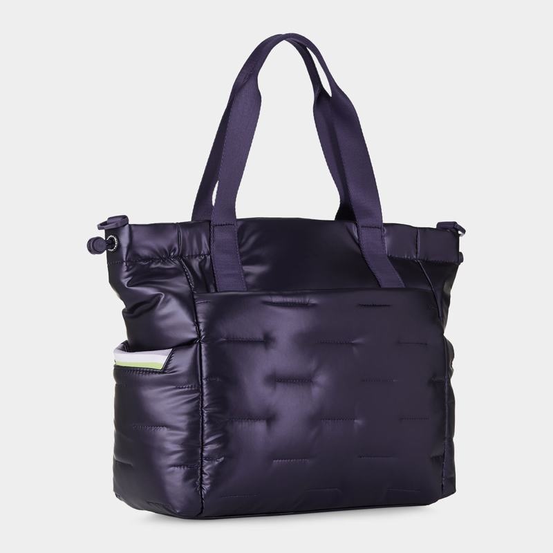 Bolso Tote Hedgren Puffer Mujer Moradas Azules Oscuro | LGL5145KI