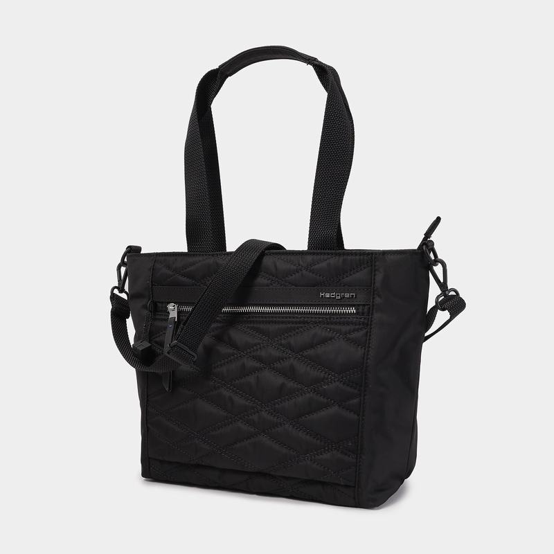 Bolso Tote Hedgren Zoe Medium Rfid Mujer Negras | ARW273FZ